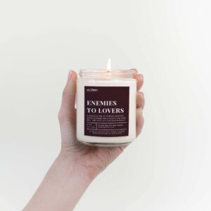 Enemies to Lovers candle
